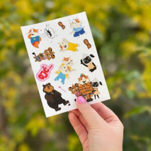 Naklejki z Kurzej Łapki