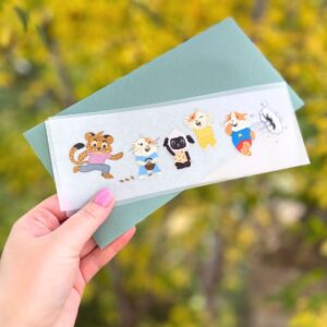 Naprasowanka na koszulkę z postaciami z Kurzej Łapki